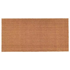 Brown 48 In. X 30 In. Coir Non-Slip Indoor/Outdoor Door Mat