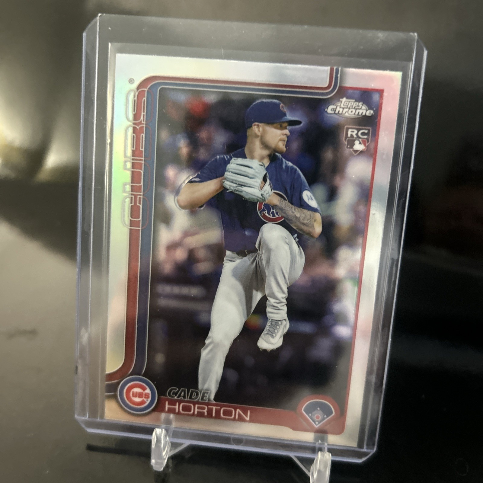 2025 Topps Chrome Update Series - Cade Horton #USC63 Refractor (RC)