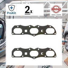 2x ORIGINAL® Elring Dichtung, Abgaskrümmer für Porsche BOXSTER 911 Cabriolet