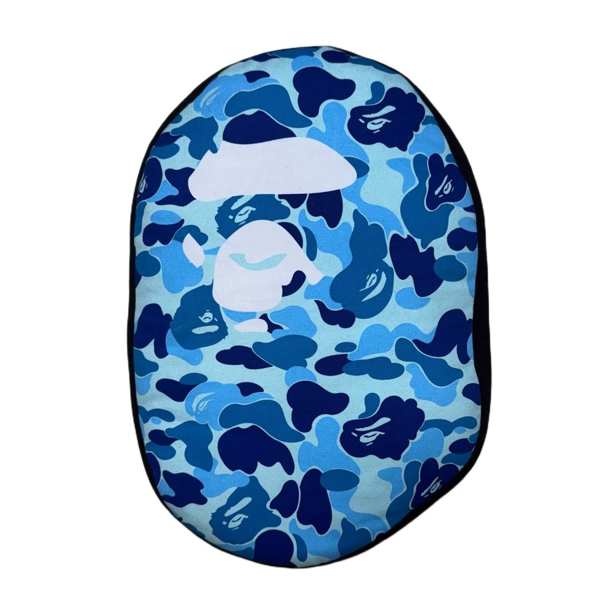 Bape Blue ABC Camo Ape Head Pillow | eBay