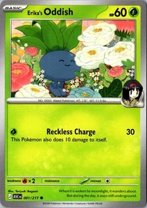 Erika's Oddish 001/217 Ascended Heroes Common