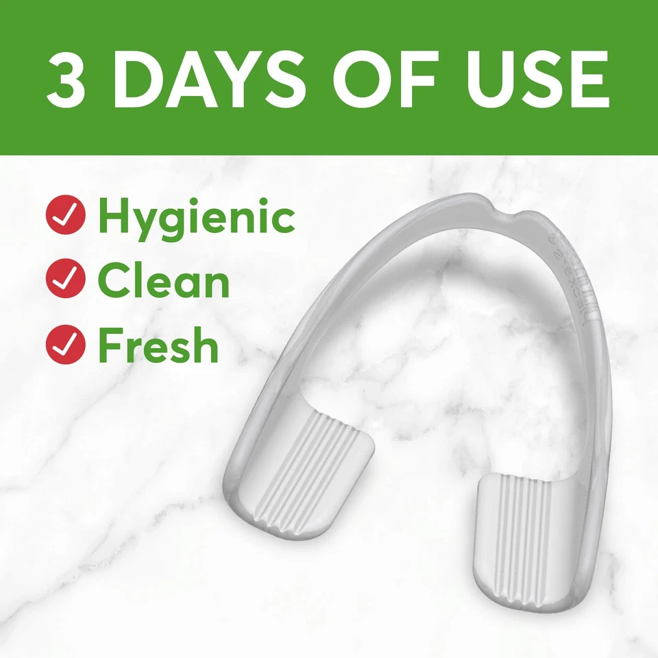 Plackers Grind No More Night Guard 16 克拉一次性牙齿保护剂不含双酚 A — 第 4/4 张图片