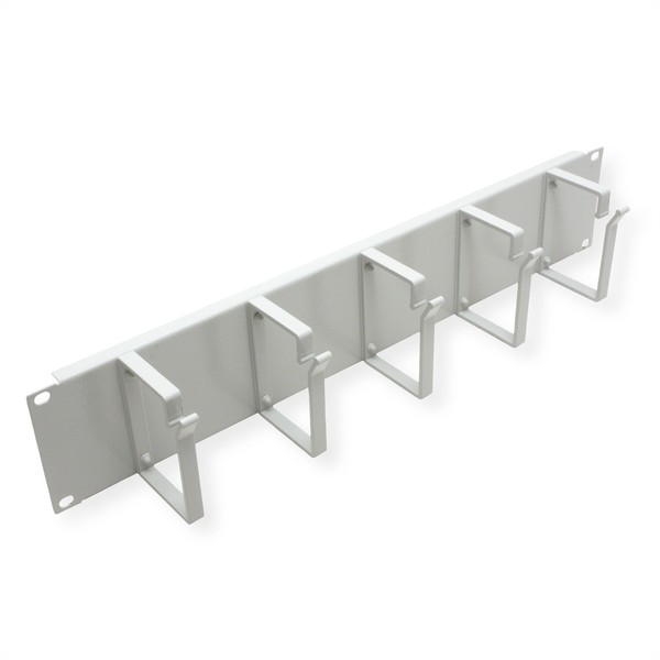19-Zoll Kabelrangierpanel 2 He, 85X60Mm Grau-image