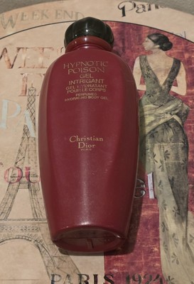 DIOR HYPNOTIC POISON GEL INTRIGANT Perfumed Hydrating Body Gel LARGE RARE