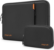 360 Protective Laptop Case 13.3 inch for MacBook Air 13.6/Pro 13/Pro 14, Black