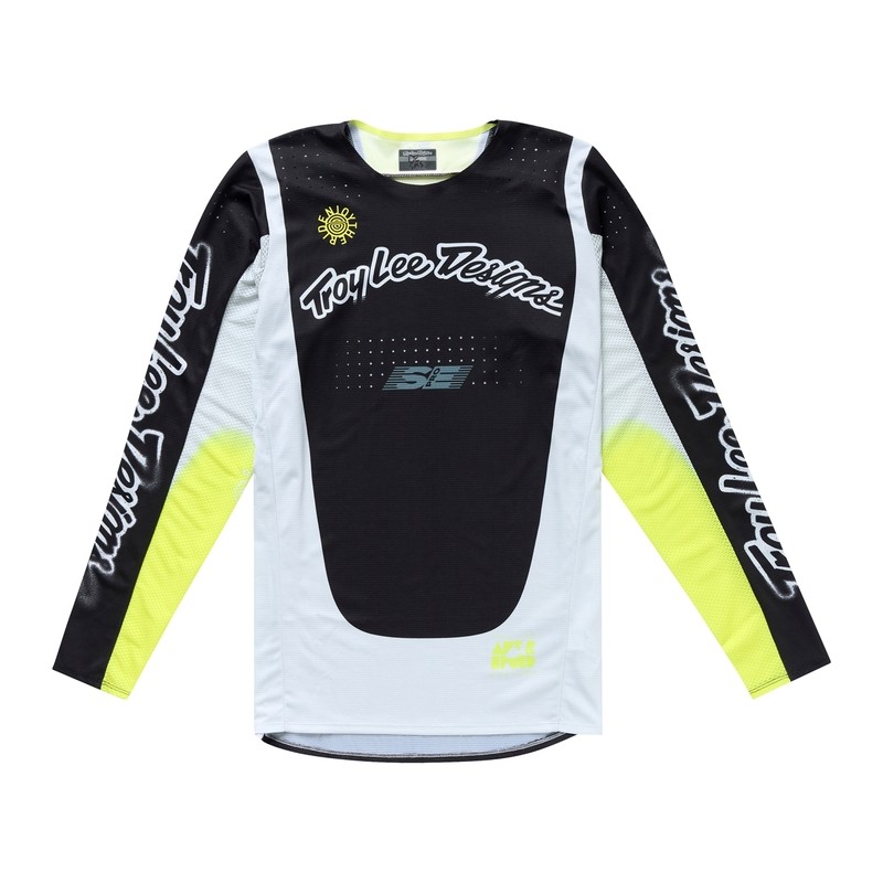 Maillot TROY LEE DESIGNS SE Pro Roam Craie vêtement motocross respirant homme