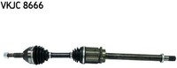 SKF VKJC8666 Antriebswelle Gelenksatz FüR Renault