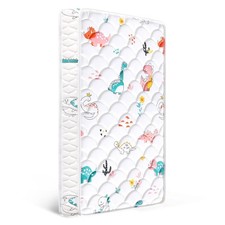 Premium 5" Crib Mattress and Toddler 52 x 27.6" x 5", White