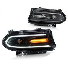 VLAND YAA-XCHR-2033 Pro RGB LED Headlights for 15-20 Dodge Charger (Open Box)