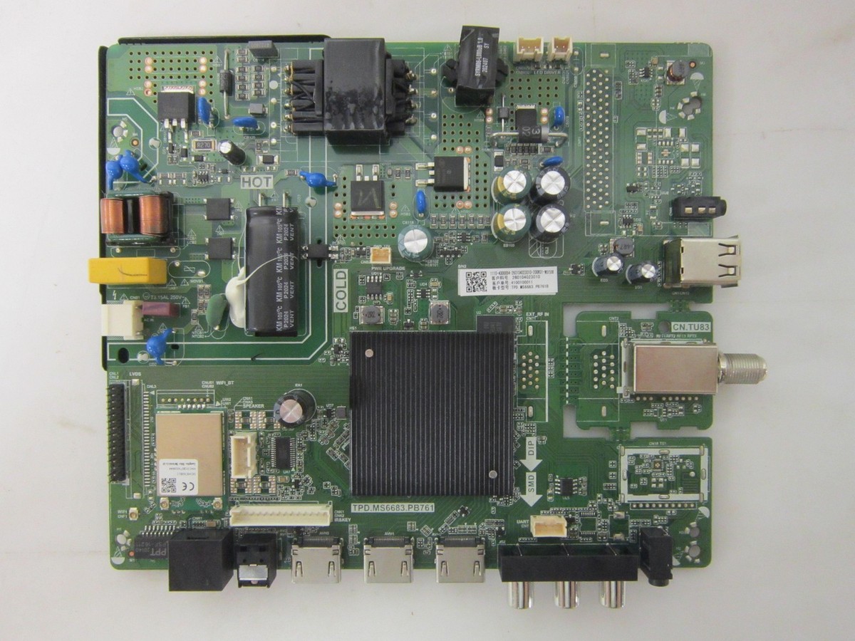 Sceptre A438BV-FSR A43 Main Board KDVVGLAB (TPD.MS6683.PB761) | eBay