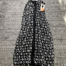 Hyde And Eek NEW Glow In The Dark Halloween Cape Adult OSFM Black Stars Witch