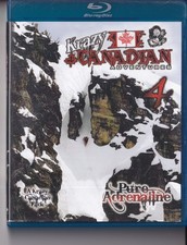 KRAZY CANADIAN ADVENTURES 4 (BLU RAY 2011) Snowmobile Ski-Doo Backcountry R1