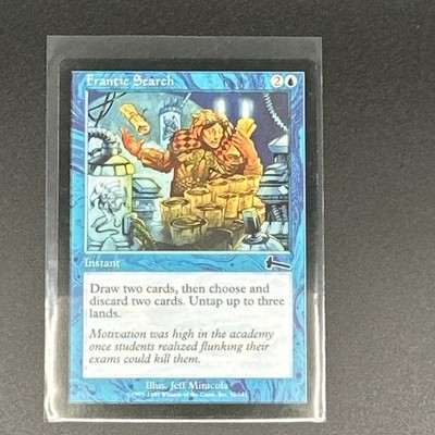 Wizards of the Coast MTG Frantic Search Urza's Legacy 32 Regular Common EN