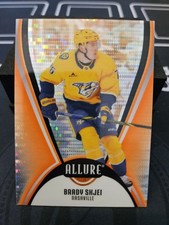 2025-26 UD Allure Hockey - Brady Skjei Orangle Slice #74 Nashville Predators