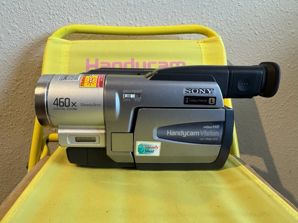 Sony Handycam CCD-TRV68 NTSC Hi8 Camcorder w/Nightshot TESTED WORKING ✅ - Image 2 of 4