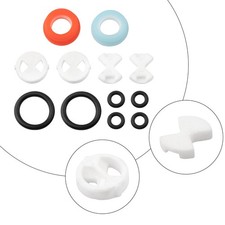 Efficient Faucet Valve Cartridge Replacement Kit 12 Pieces for Mixer Faucet