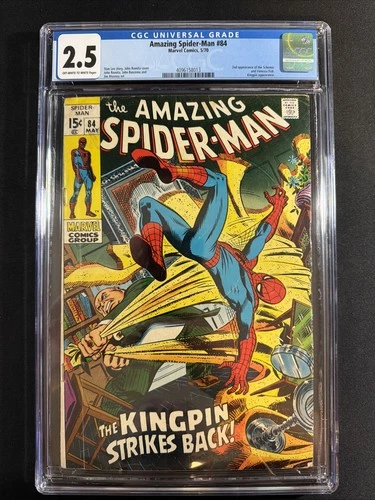 Amazing Spider-Man #84 CGC 2.5 1970 Marvel Comics Bronze Age 1st Print *S15