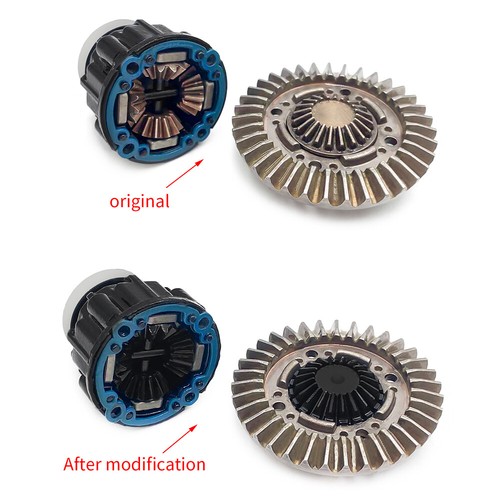 FLYXM Steel DIFFERENTIAL GEAR Set for TRAXXAS 1/5 X-MAXX Monster Truck Upgrade - Picture 4 of 8