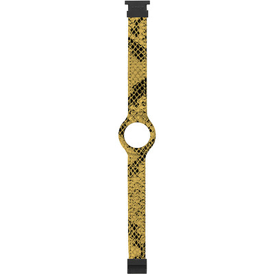  HIP HOP ARMBAND Python HBU0414 - SEPIA FÜR 32 MM GEHÄUSE 