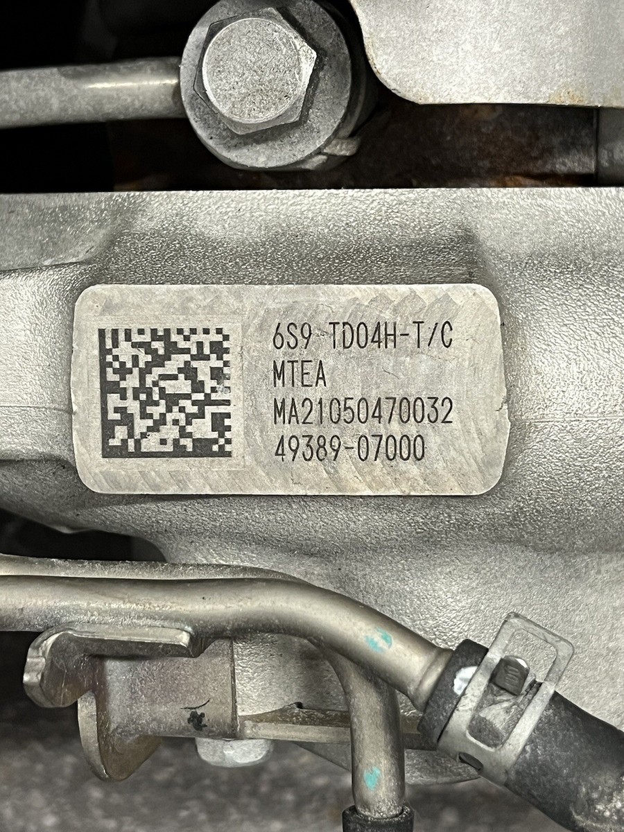Acura TLX Type S 3.0L 6S9 TD04H-T/C MTEA MA21050470032 49389-07000