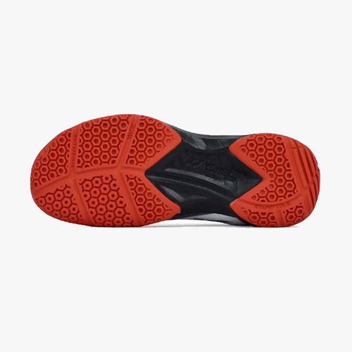 Yonex Power Cushion 39 Wide Badmintonschuhe (weiß/rot), US Größe 7,5 - Bild 4 von 5