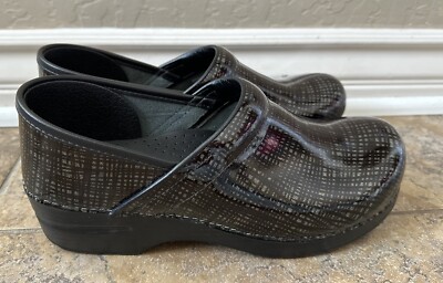 Dansko Womens XP 2.0 Nurse Clog Shoe Brown Black Women Size EU 41