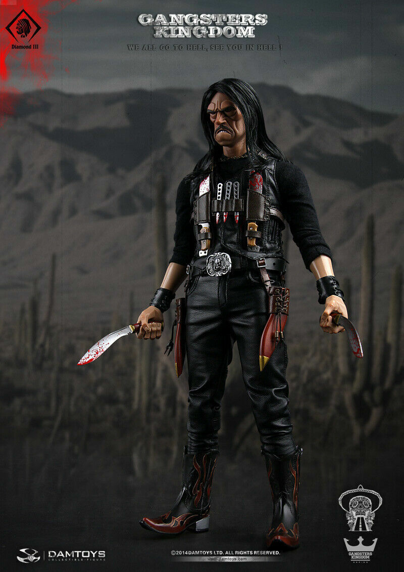 DAMTOYS 1/6 Gangster Kingdom Diamond 3 Efrain Juárez GK006 Male
