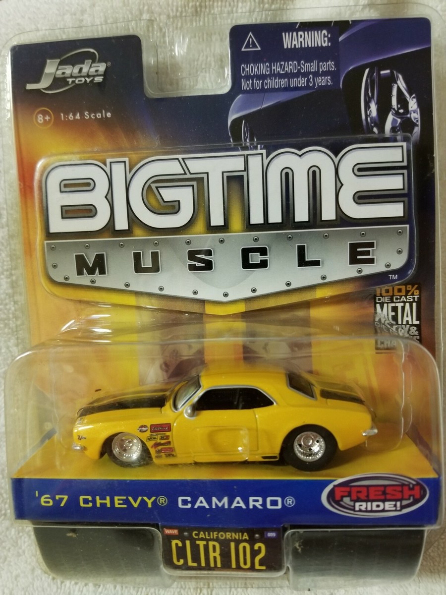 Jada Toys Dub City BIGTIME Muscle 1/64 Die Cast '67 Chevy Camaro