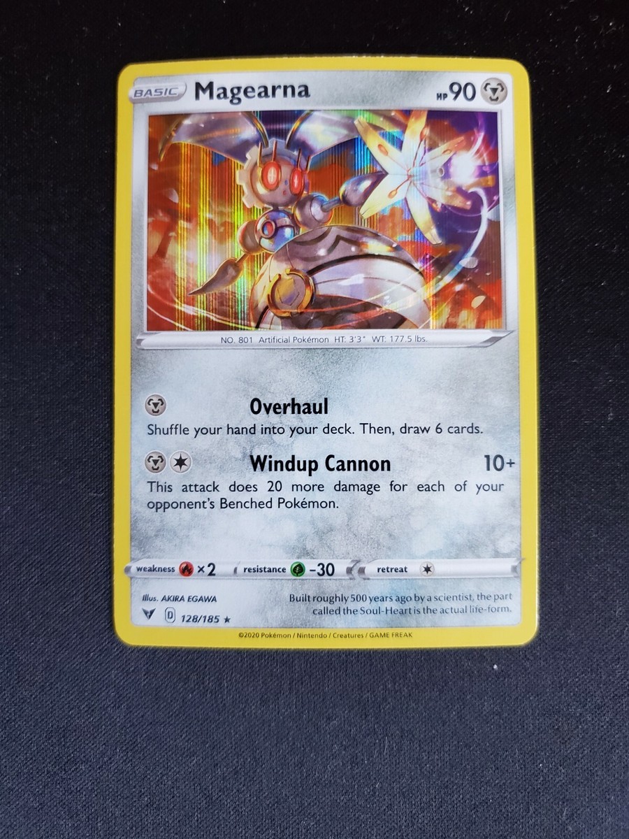 2020 Pokmon Vivid Voltage - Magearna - Holo Rare #128/185 - NM/MINT