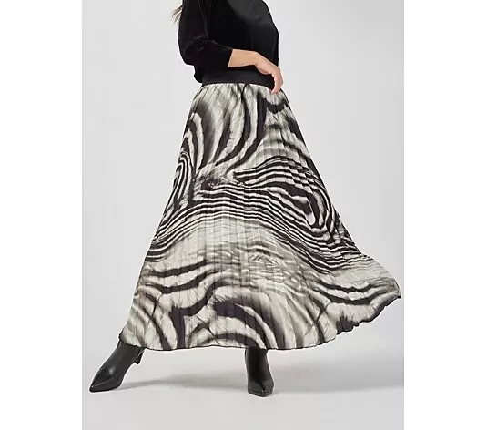 FRANK USHER Pleated SKIRT SIZE S FLARED MIDI LINED New eBay