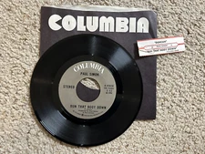 Paul Simon - Duncan / Run That Body Down  NM- 45  Columbia w Jukebox Title STP