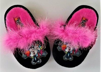black slippers for girls