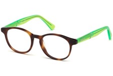 Diesel DL 5328 052 Tortoise Plastic Round Optical Eyeglasses Frame 45-16-135 RX