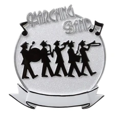 Marching Band Personalized Christmas Ornament/School Band/Music/Instruments