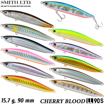 Smith Cherry Blood LL90S 15.7 g Native Trout Lipless Minnow