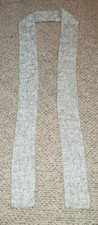 CLERGY STOLE OFFICIANT VESTMENT WOVEN WOOL FABRIC HAND MADE DOVE GRAY