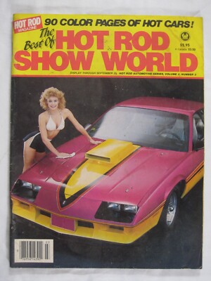 Magazine Auto vintage 1984 Best of Hot Rod Show World models motorcycles Camaro