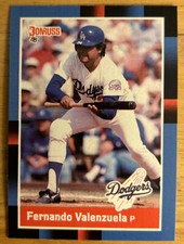 1988 Donruss Fernando Valenzuela Baseball Card #53 Dodgers HOF High-Grade NM O/C