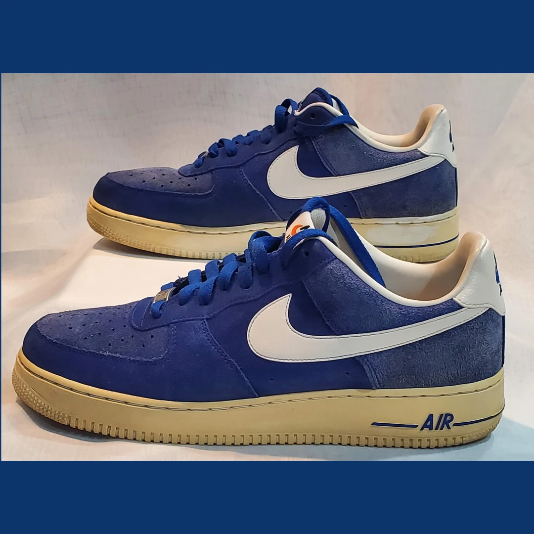 Scheiding Normalisatie fabriek Nike Air Force 1 Blazer Pack Hyper Sail Blue Suede 2013 | eBay