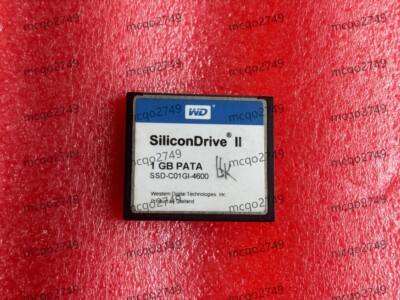 WD SiliconDrive II 1GB PATA CF WD CF Card SSD-C01GI-4600
