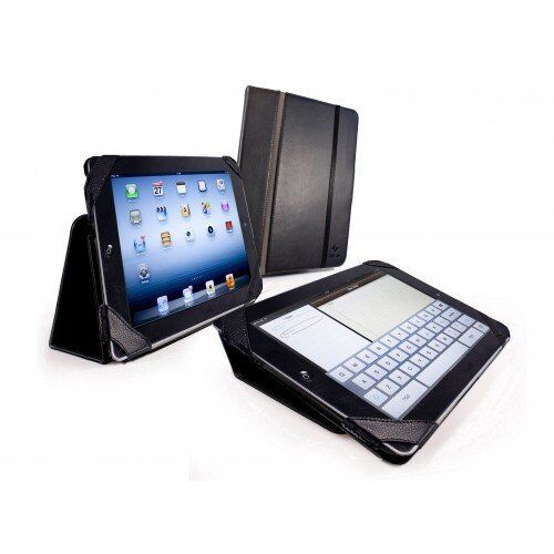 Type-View Series Faux Leather Case Cover for The New Apple Ipad 3