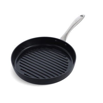 Lima Midnight Antihaft runde Grillpfanne aus eloxierter gesunder Keramik ...
