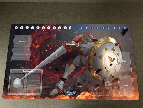 Digimon Card Game Playmat Digimon Anime Duel Playmat Trading Card Game Mat With Card Zones, 24"x14", Also Use As Mousepad Digimon Duel Playmat Digimon Card Game Playmat Digimon Anime Duel Playmat Trading Card Game Mat With Card Zones, 24"x14", Also Use As Mousepad Digimon Duel Playmat