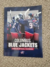 Columbus Blue Jackets 2024-25 Official Yearbook Brand New Free Shipping RARE