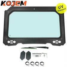 New Front Glass Full Windshield For Polaris R...