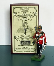 W BRITAIN Sherwood Foresters Drum Major 5862 Collectors Club Toy Soldier