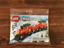 Christmas Train Lego Creator Polybag 30543 Retired Factory Sealed Poly Bag 2018