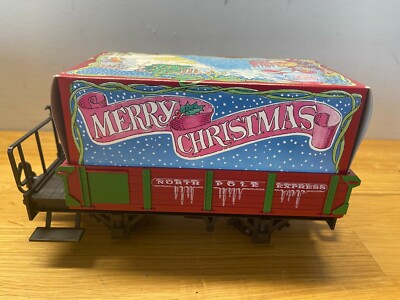 LGB 94505 G SCALE CHRISTMAS GONDOLA CAR WITH GIFT BOX NEW | eBay