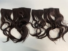 Clip-in Hair Extensions 16" Straight Short 4 Pieces Set Thick Clip in Color 6