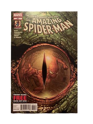 Amazing Spider-Man 691 Newsstand UPC Variant Lizard Madame Web Marvel 2012